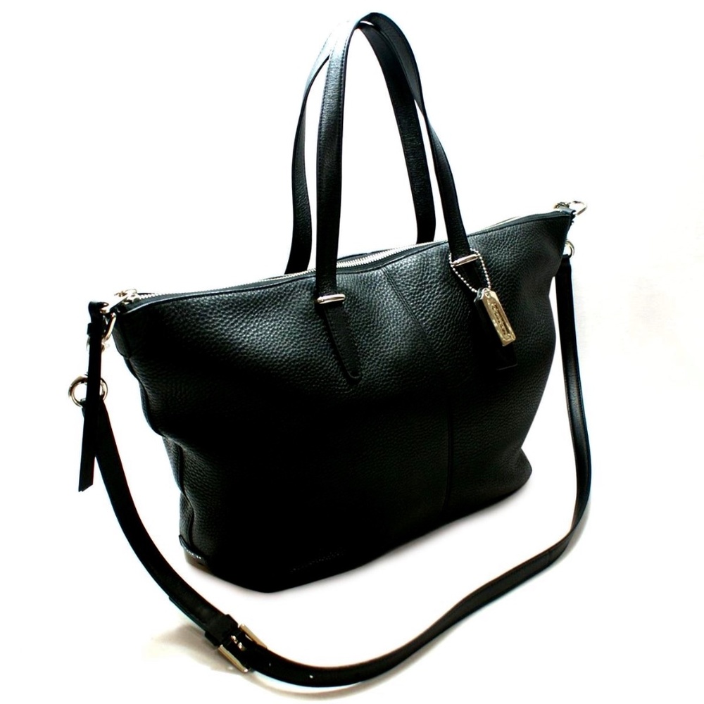 COACH BLEECKER COOPER LEATHER SATCHEL/ CROSSBODY